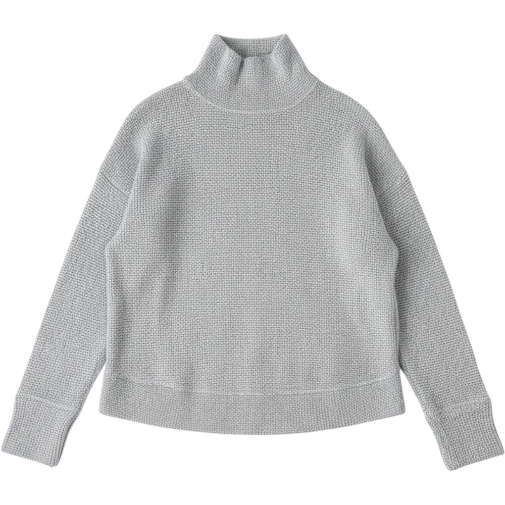 Sweaty Betty Restore Boucle Zip Through Jacket Grey Sz Medium Oversized Boxy fit - Picture 4 of 9